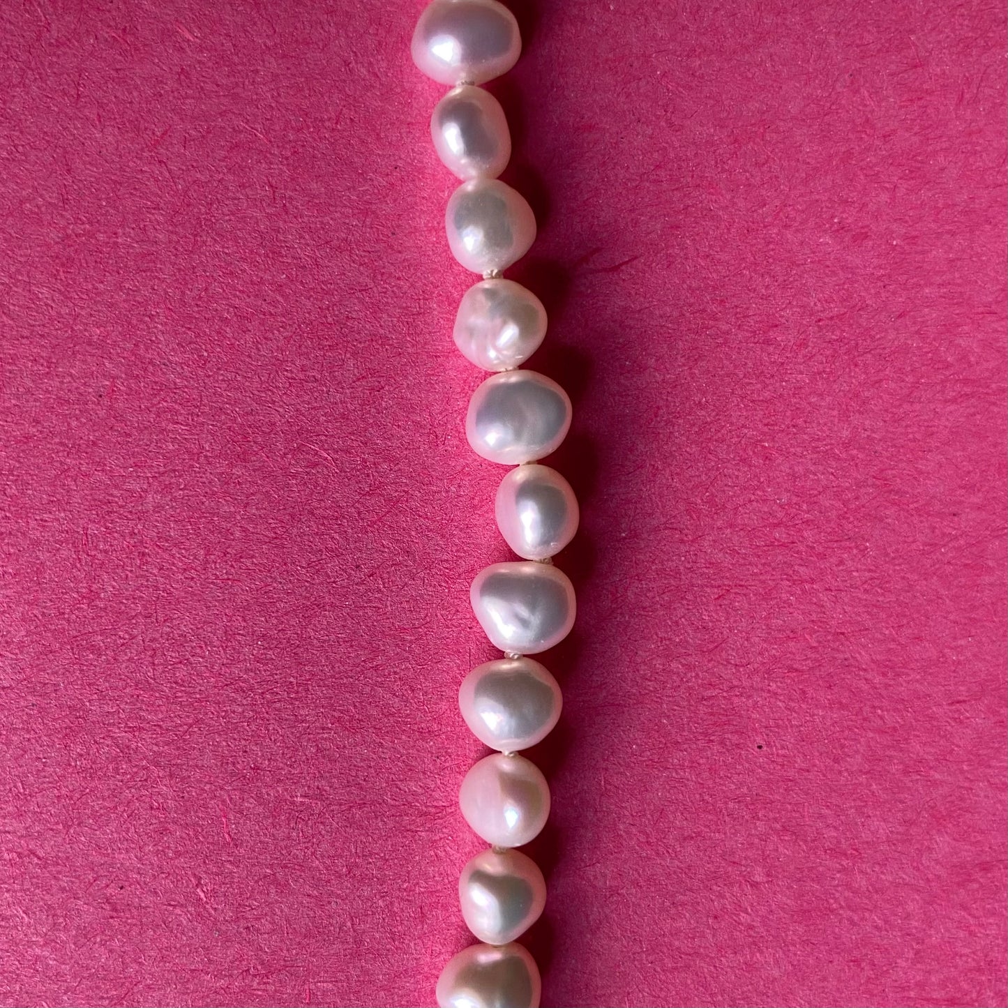 White Freshwater Pearl Bracelet