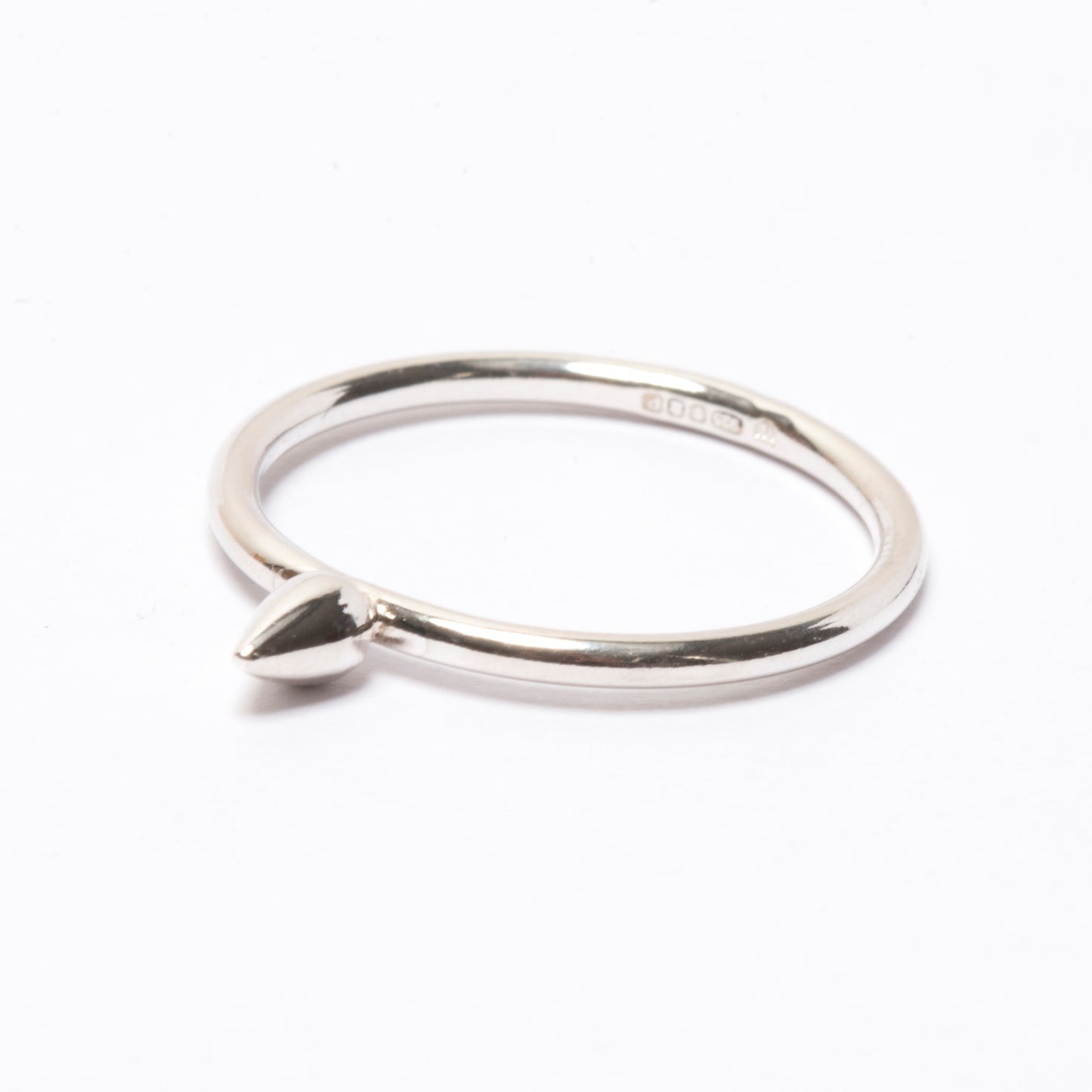 Silver Spike Ring